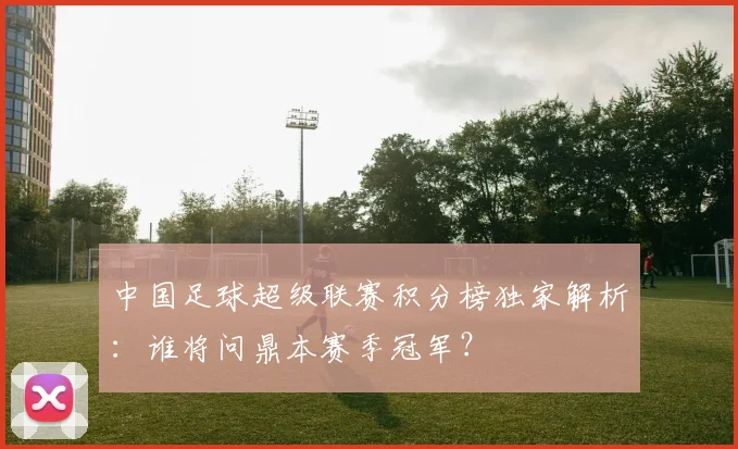中国足球超级联赛积分榜独家解析:谁将问鼎本赛季冠军?