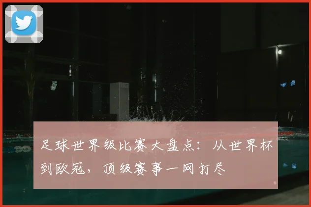 足球世界级比赛大盘点：从世界杯到欧冠，顶级赛事一网打尽